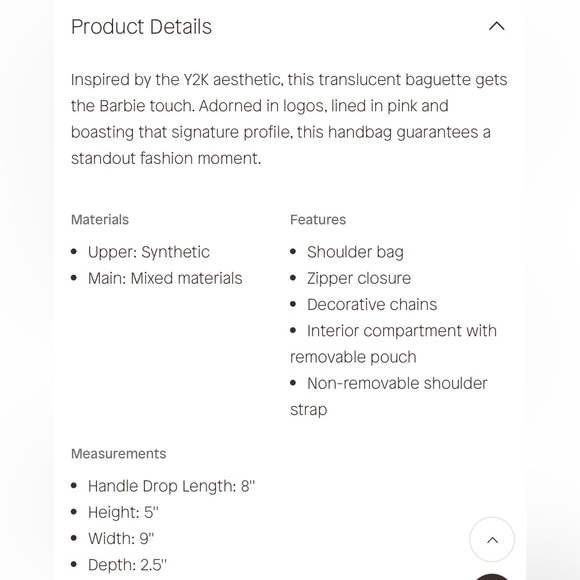 🩷BARBIE X ALDO LIMITED EDITION COLLECTION 🩷 - Picture 6 of 6